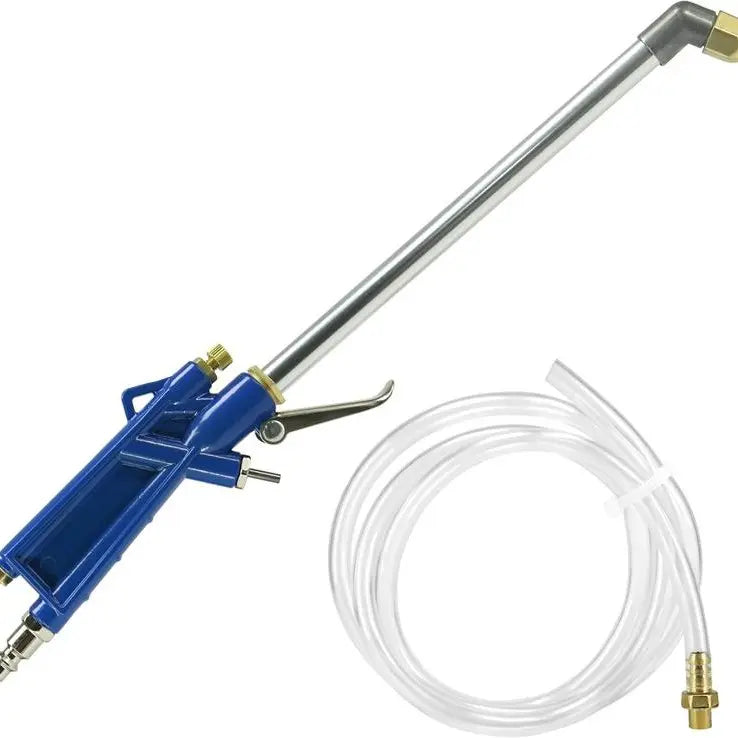 Air Blow Gun Pivot Nozzle Quick-Seal Hose