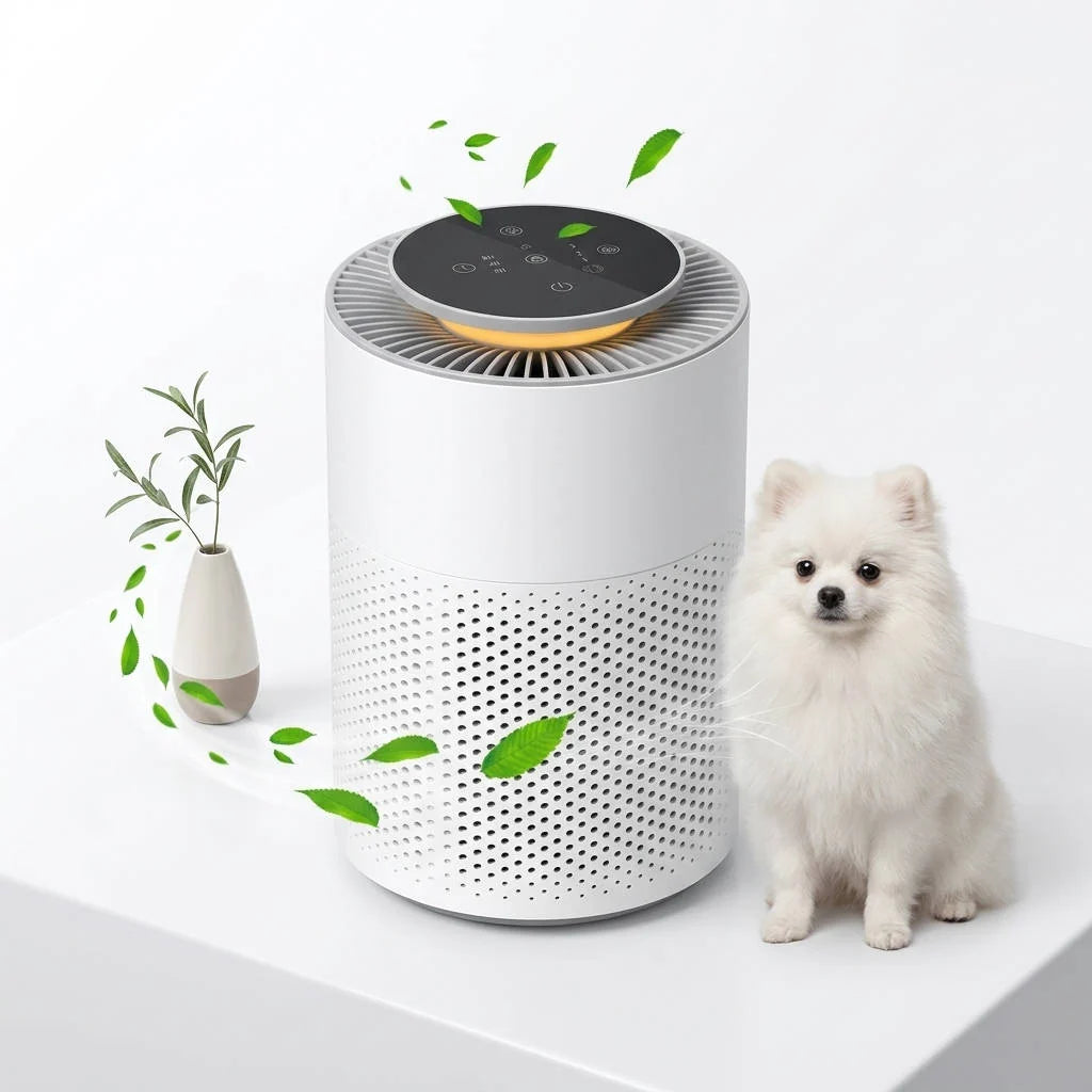 Air Purifier H13 HEPA & Activated Carbon Whisper-Quiet