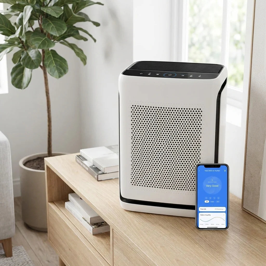 Air Purifier HEPA Large-Room App & Voice Control