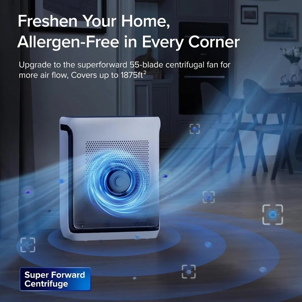 Air Purifier HEPA Large-Room App & Voice Control