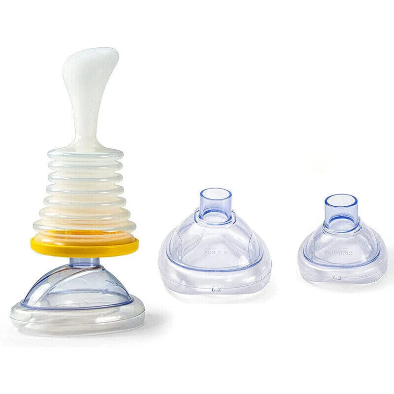 Airway Clearance Device Manual Squeeze With Face Mask
