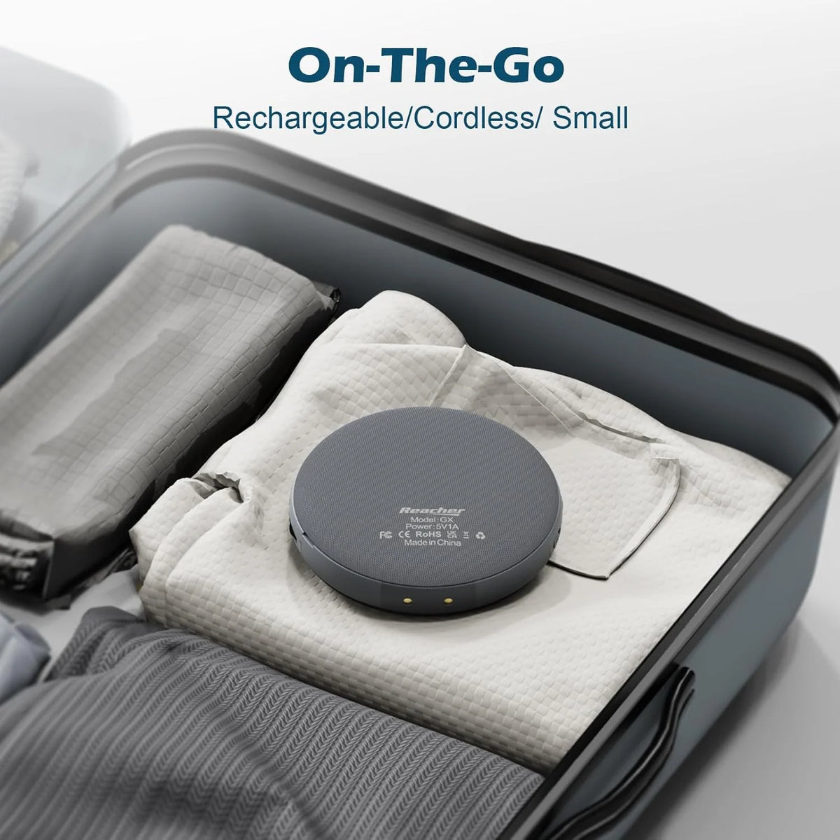 Alarm Clock Bed Shaker 3 Wake Modes