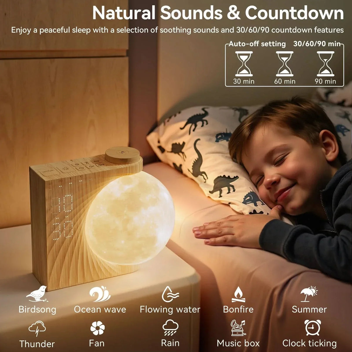 Alarm Clock Sunrise Simulation & Sleep Sounds