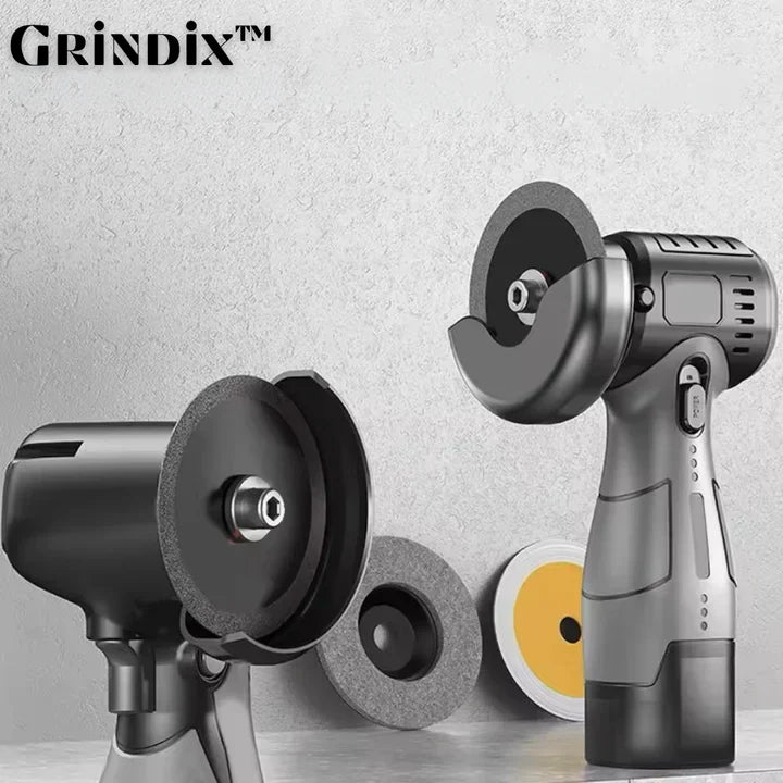 Angle Grinder Cordless Brushless 600W Motor 3-Inch Disc