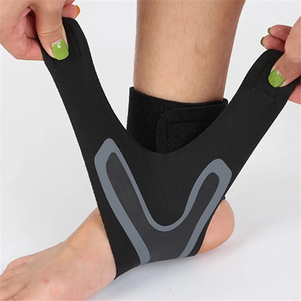 Ankle Brace Adjustable Neoprene Compression Straps