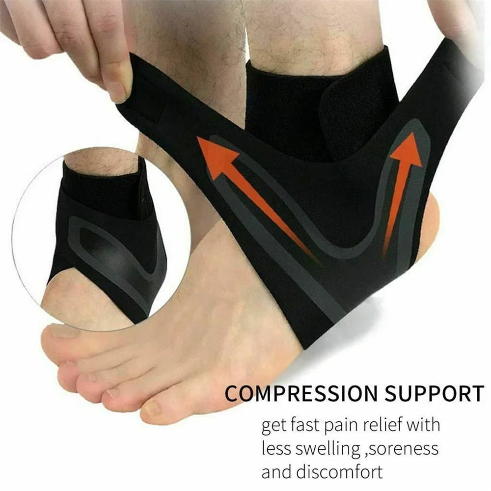 Ankle Brace Adjustable Neoprene Compression Straps