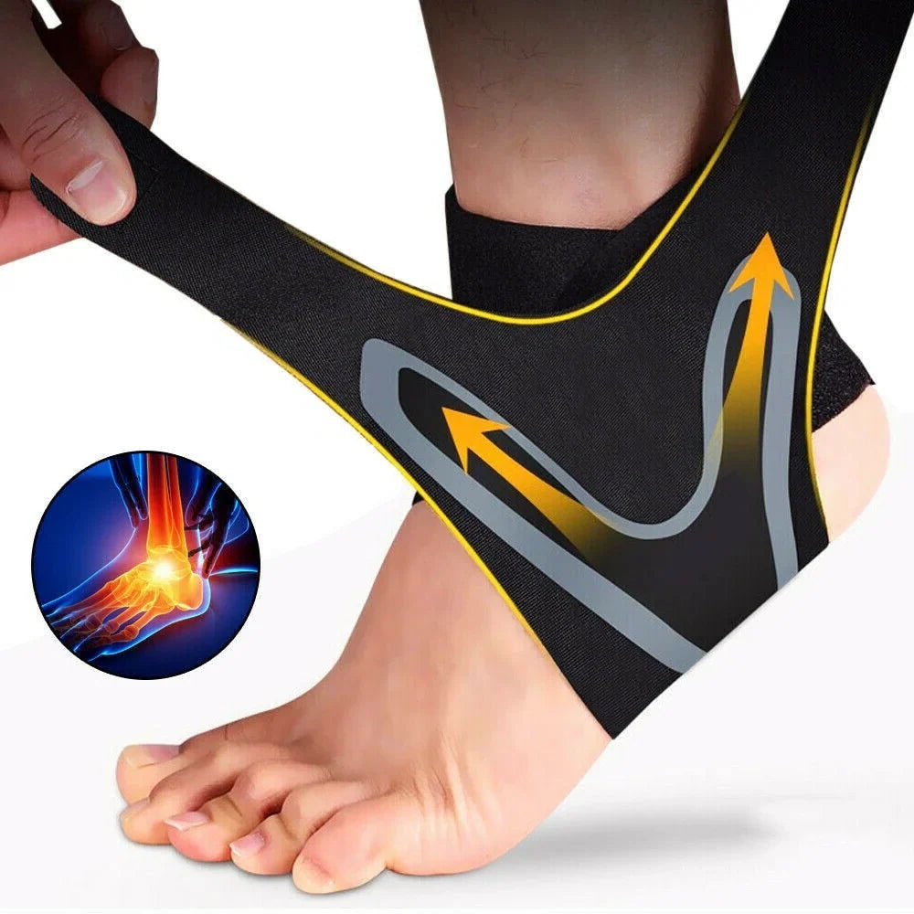Ankle Brace Adjustable Neoprene Compression Straps