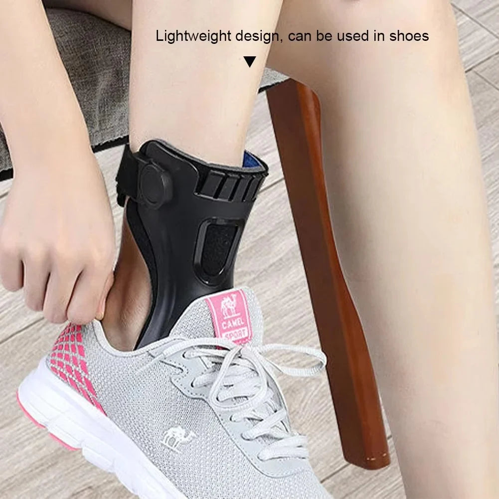 Ankle Support Brace Adjustable Straps Foot Drop Support