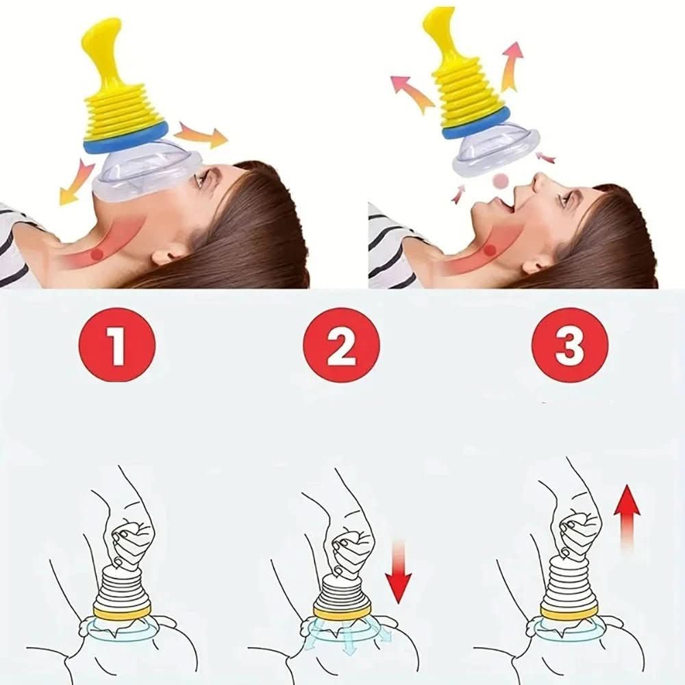 Anti-Choking Device Negative-Pressure Suction Adult & Child Masks