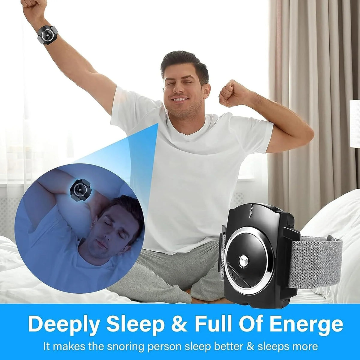 Anti-Snore Wristband Automatic Snore Detection Pulse Stimulation