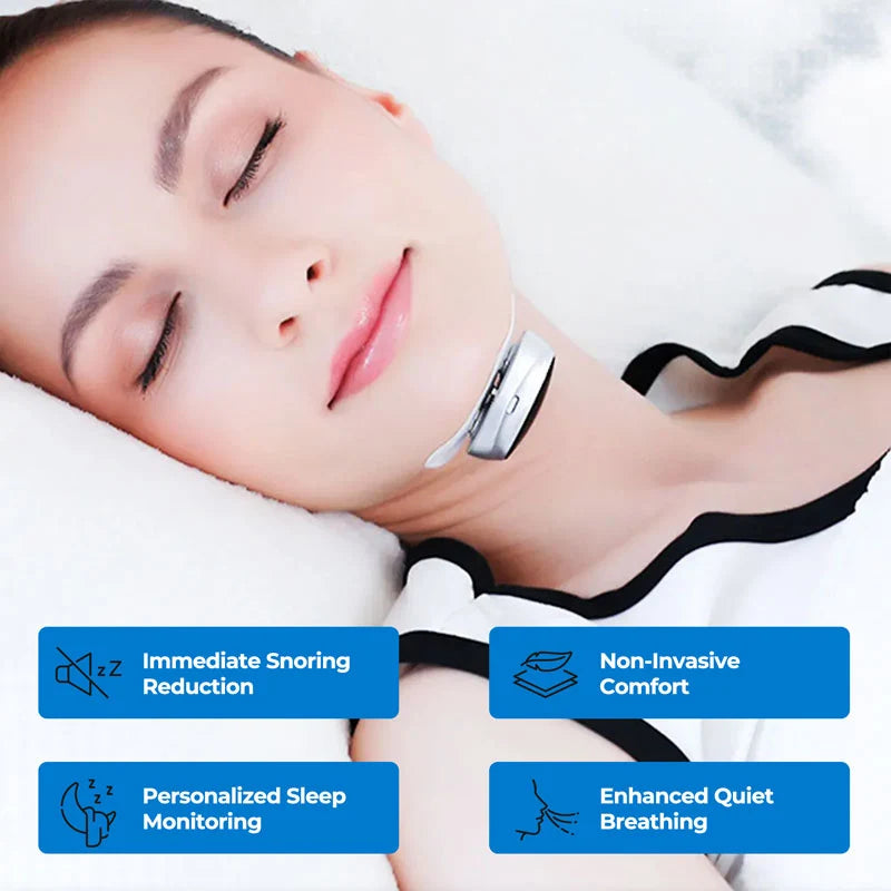 Anti-Snoring Chin Clip Soft Adjustable Fit Lightweight Support