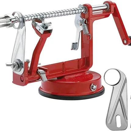 Apple Peeler Corer Slicer Stainless Steel Blades Suction Base