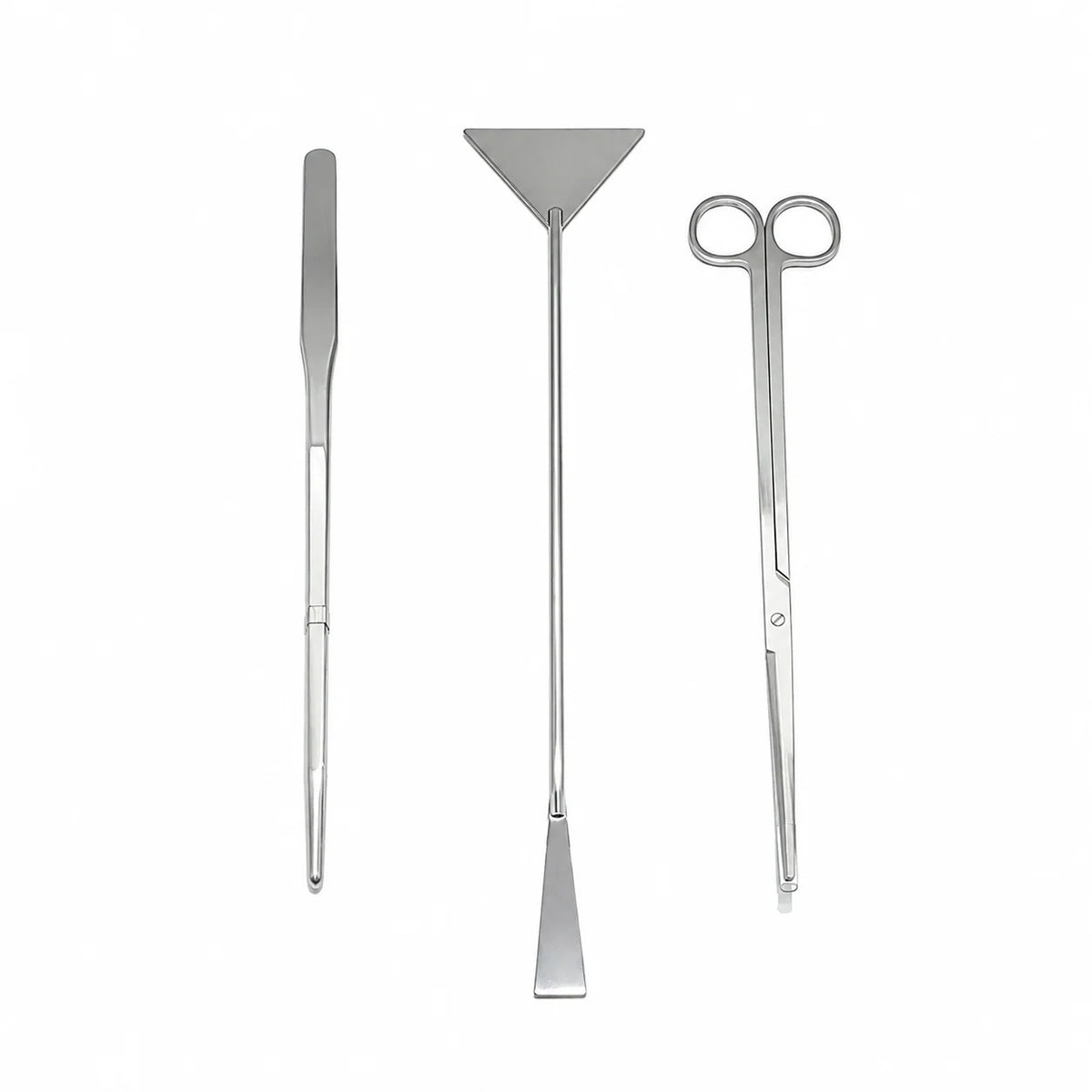 Aquarium Aquascaping Tool Set Stainless Steel Set of 3