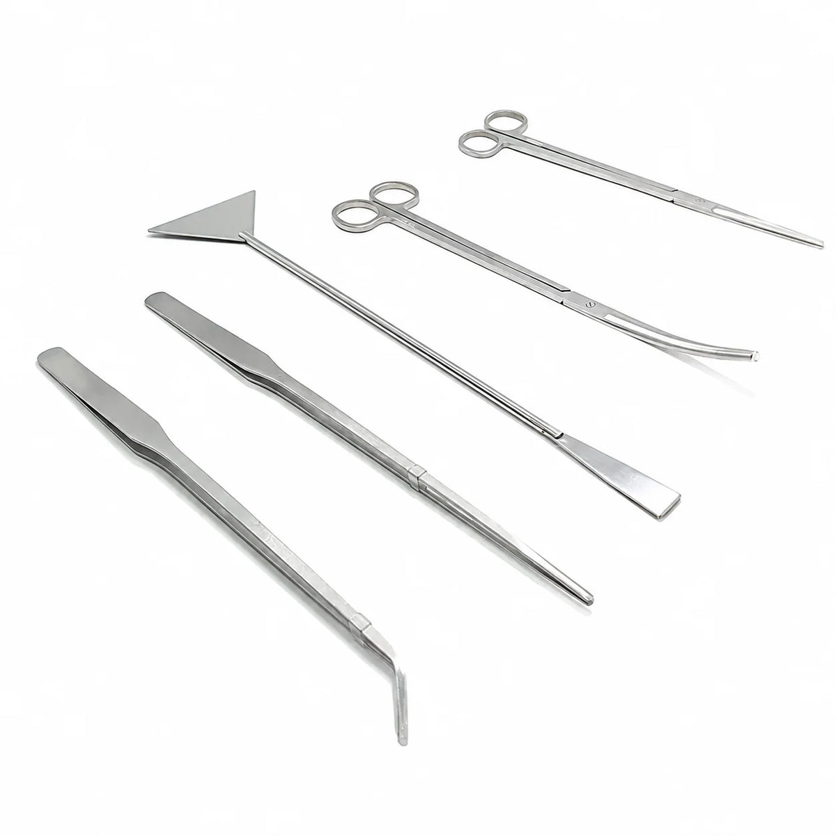 Aquarium Aquascaping Tool Set Stainless Steel Set of 3