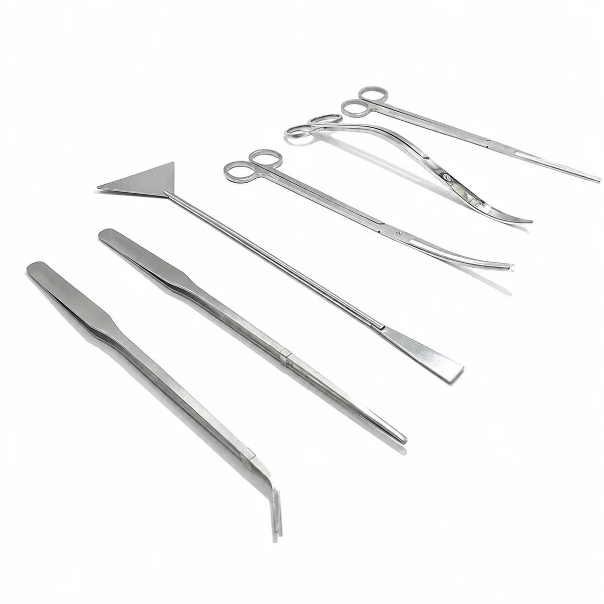 Aquarium Aquascaping Tool Set Stainless Steel Set of 3
