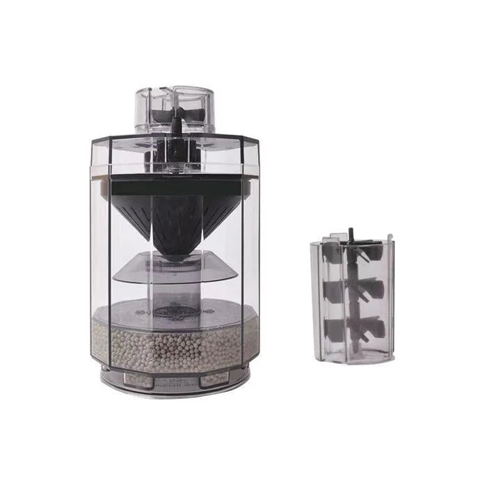 Aquarium Filter 3-in-1 Filtration Oxygenation & Waste Collection