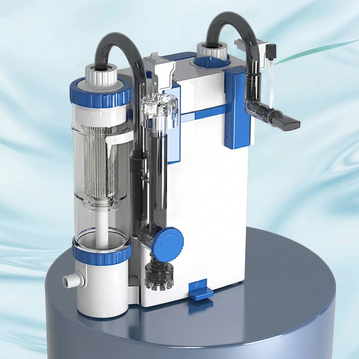 Aquarium Filter Hang-On-Back Three-Layer Filtration Adjustable Flow 132 GPH