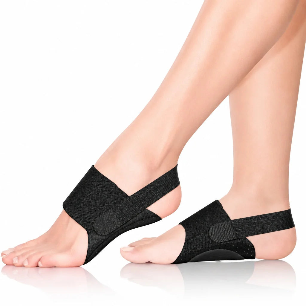 Arch Support Sleeves Gel Cushioning Adjustable Straps