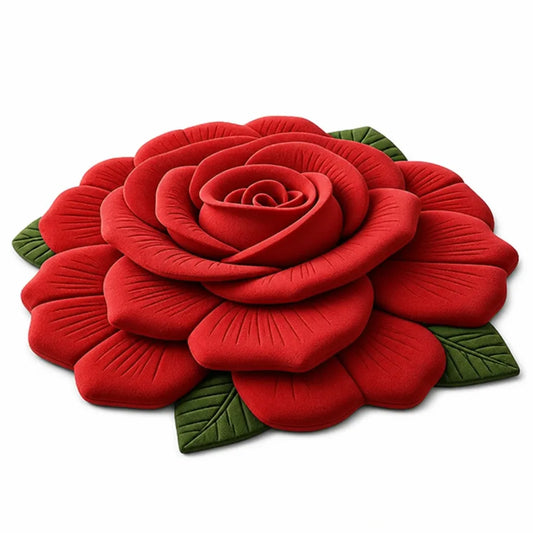 Area Rug Plush Floral Durable & Easy Clean