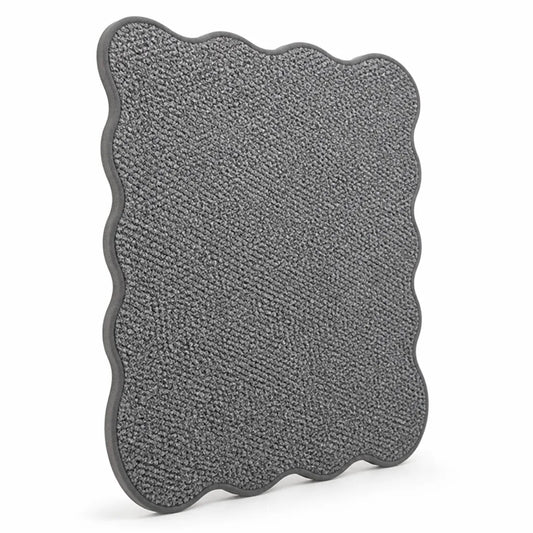 Area Rug Plush Textured Non-Slip Backing & Easy-Clean
