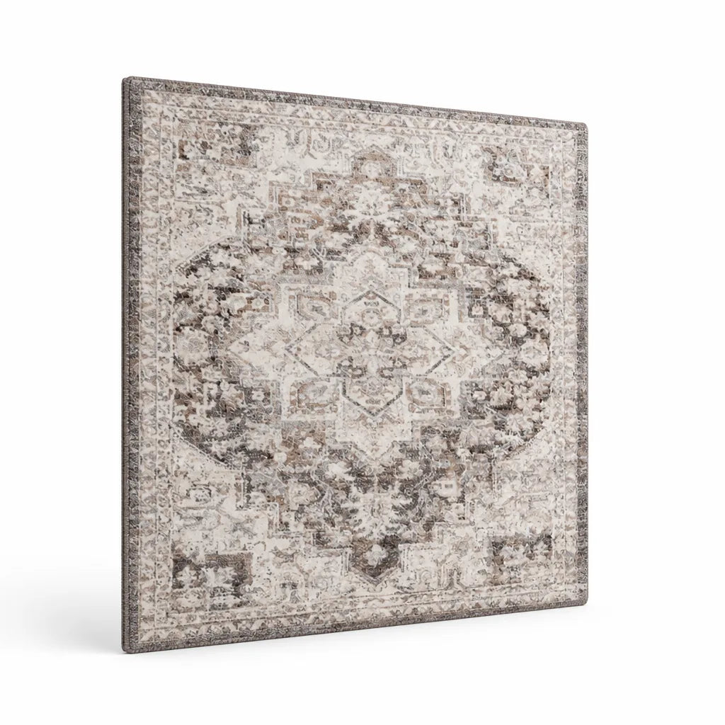 Area Rug Washed Persian Stain-Resistant Soft & Durable Fiber