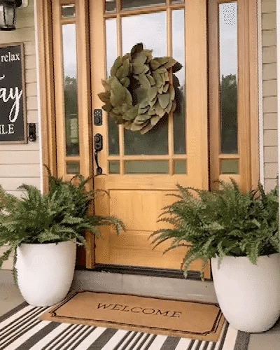 Artificial Ferns UV-Resistant Water-Resistant Set of 18