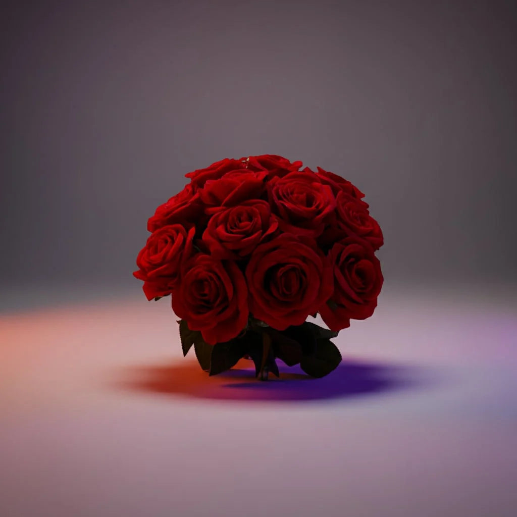 Artificial Rose Bouquet Realistic Layered Petals Reusable</|im_end|>