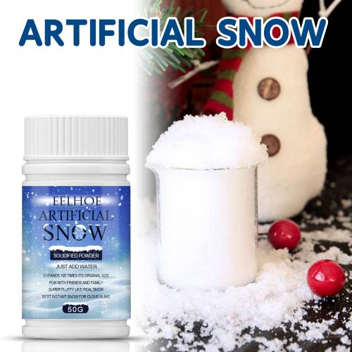 Artificial Snow Window Decor For Christmas Scenes