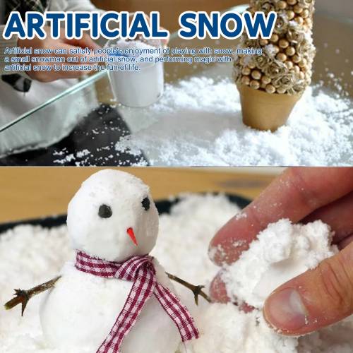 Artificial Snow Window Decor For Christmas Scenes