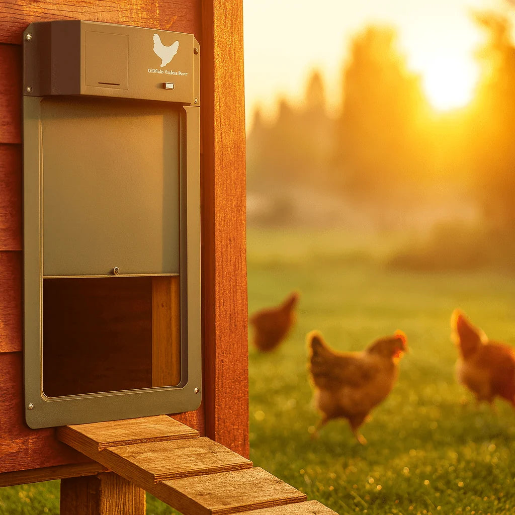 Automatic Chicken Coop Door Light Sensor Weather-Resistant
