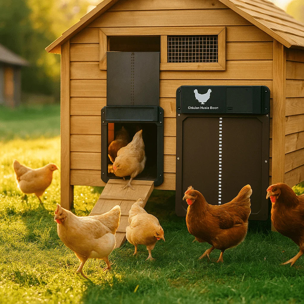 Automatic Chicken Coop Door Light Sensor Weather-Resistant