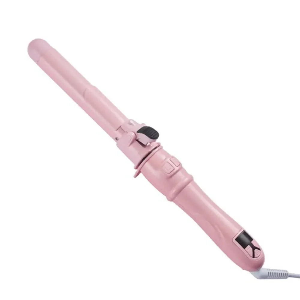 Automatic Curling Iron Cordless Ceramic-Coated Digital Temperature Control