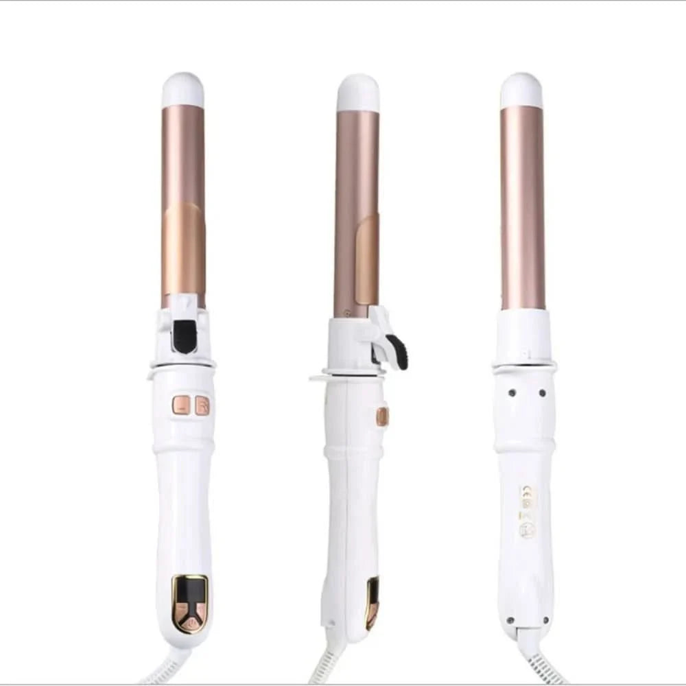 Automatic Curling Iron Cordless Ceramic-Coated Digital Temperature Control