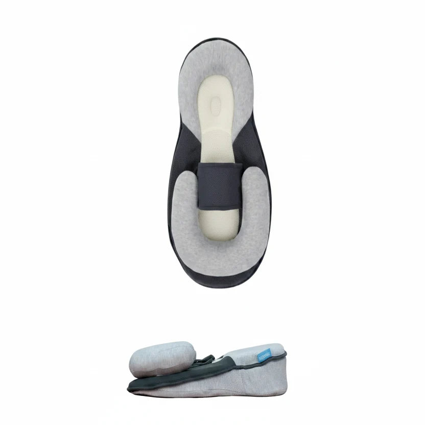 Baby Bed 10-Degree Incline Wrap Belt Anti-Roll Sides