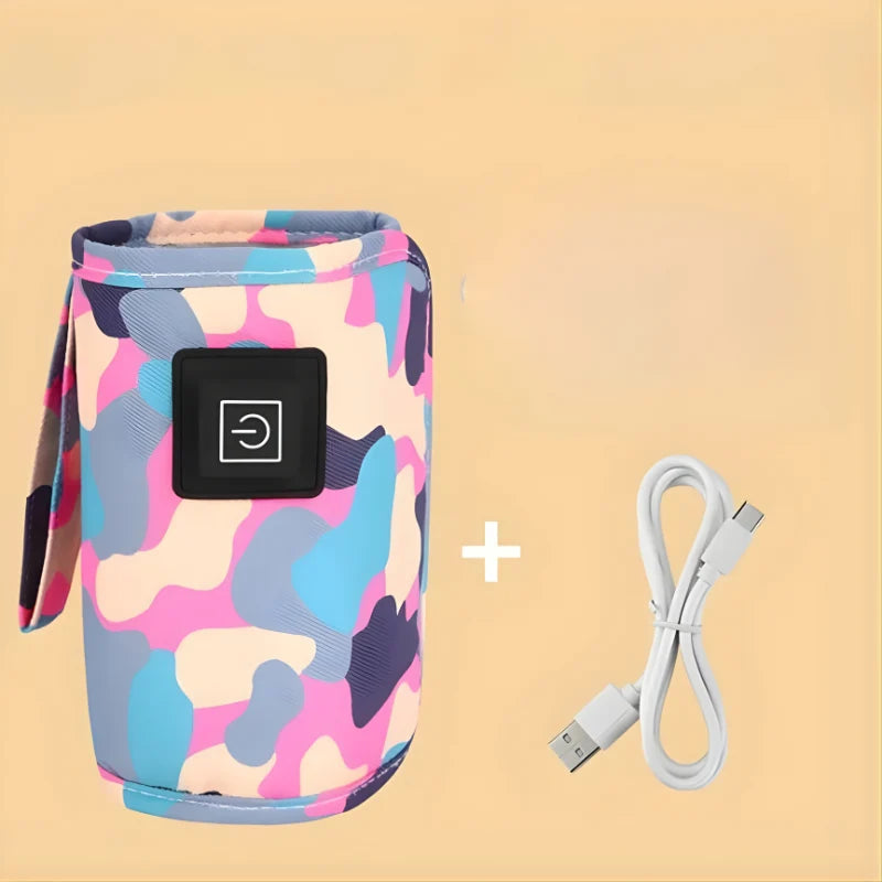 Baby Bottle Warmer Three Settings Power Bank Compatible