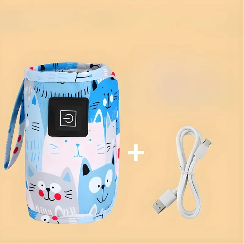 Baby Bottle Warmer Three Settings Power Bank Compatible