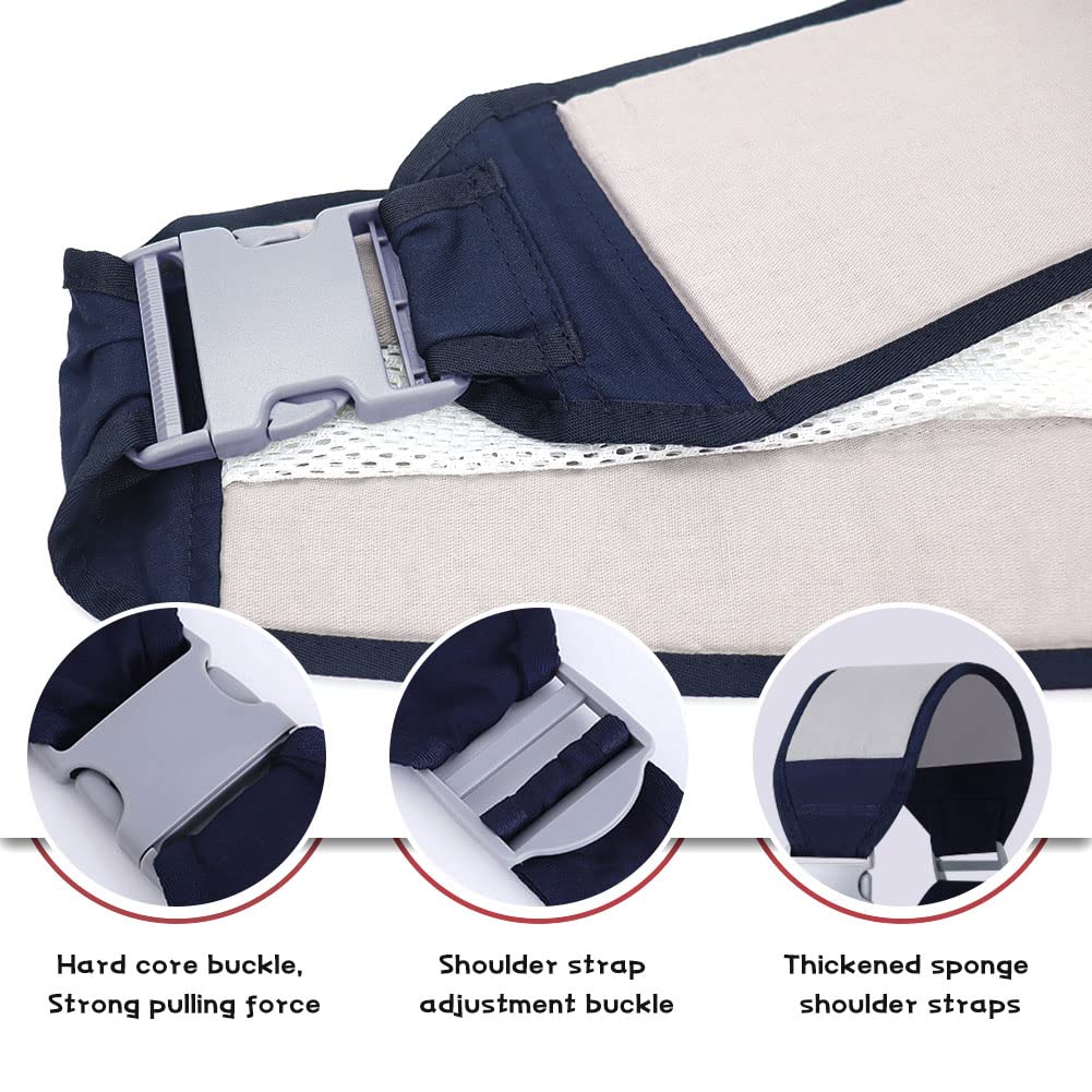 Baby Carrier Mesh Padded Straps Multiple Carry Positions