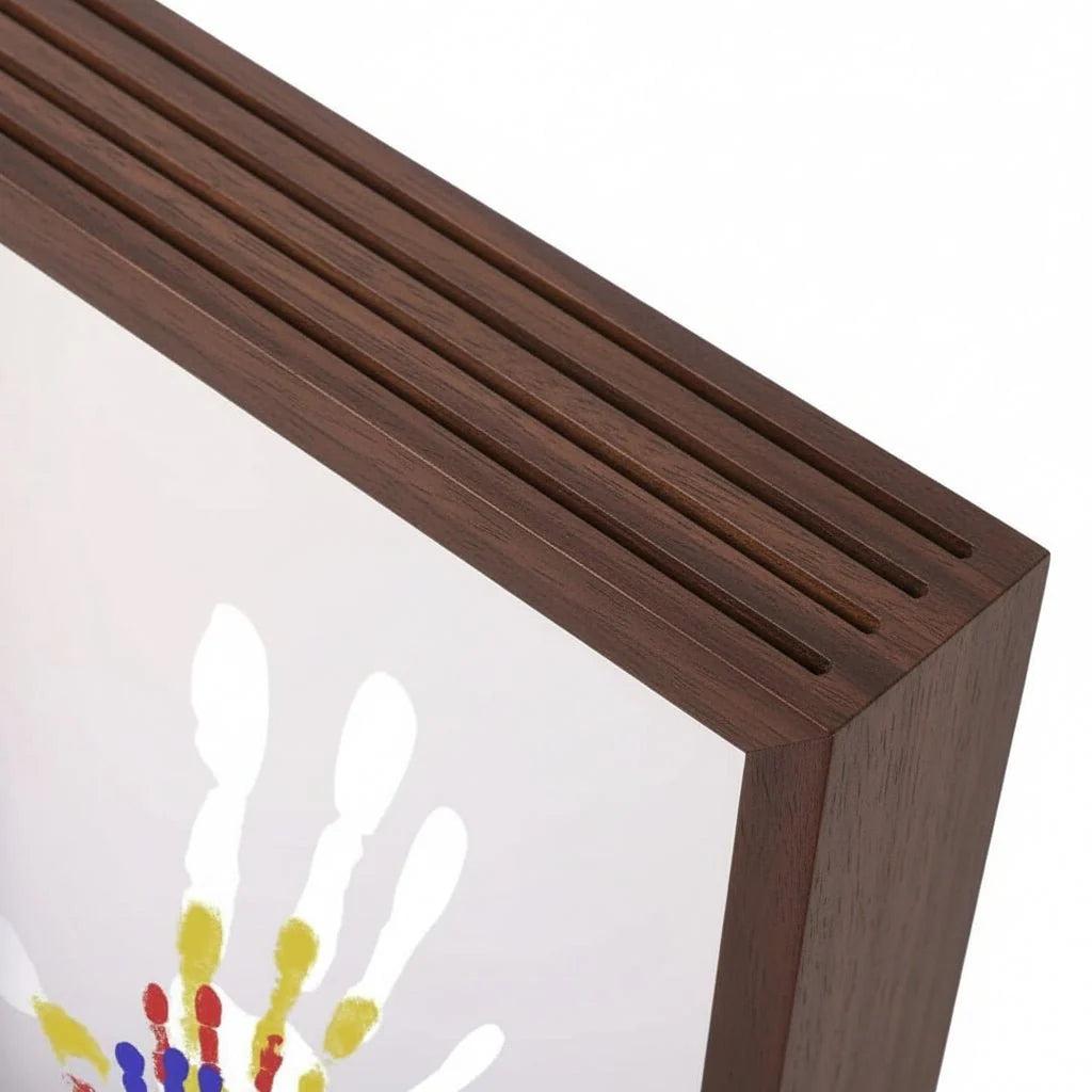 Baby Handprint & Footprint Keepsake Frame Non-Toxic Clay