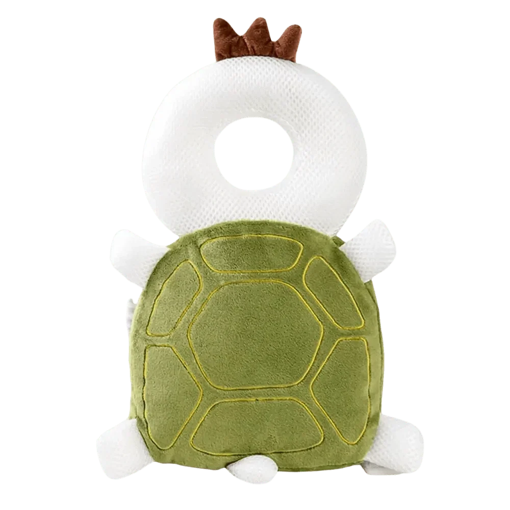 Baby Head Protection Hat Impact-Absorbing Padding Adjustable Fit Breathable Fabric