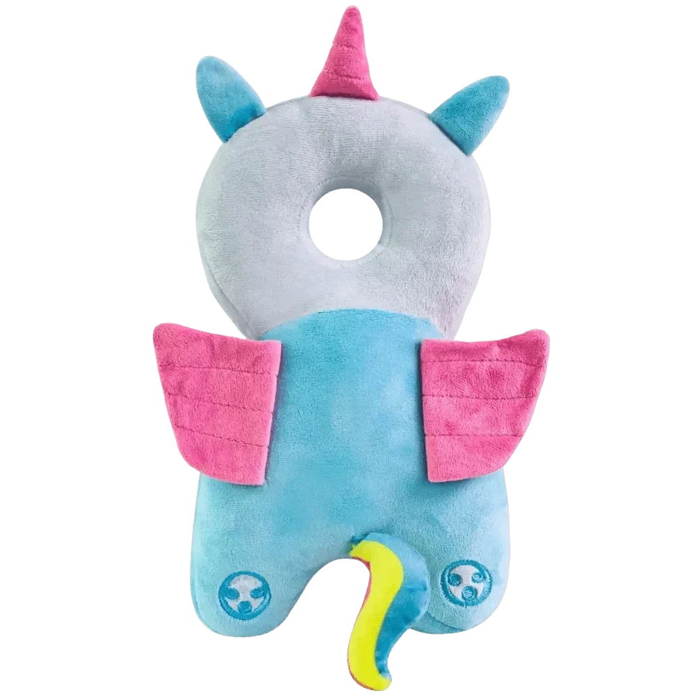 Baby Head Protection Hat Impact-Absorbing Padding Adjustable Fit Breathable Fabric