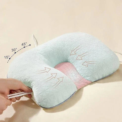 Baby Head Support Pillow Contoured Breathable Adjustable