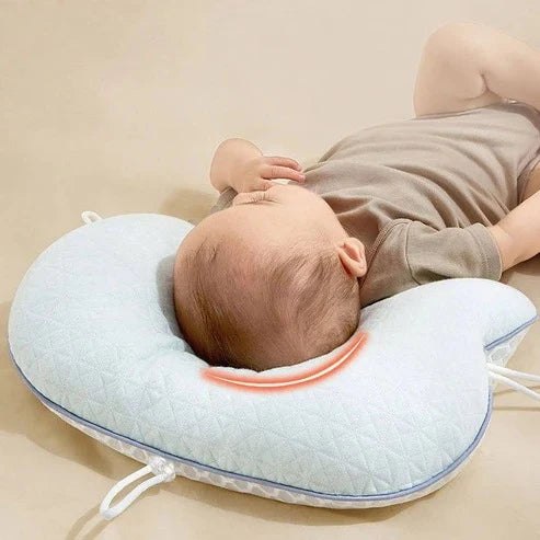 Baby Head Support Pillow Contoured Breathable Adjustable
