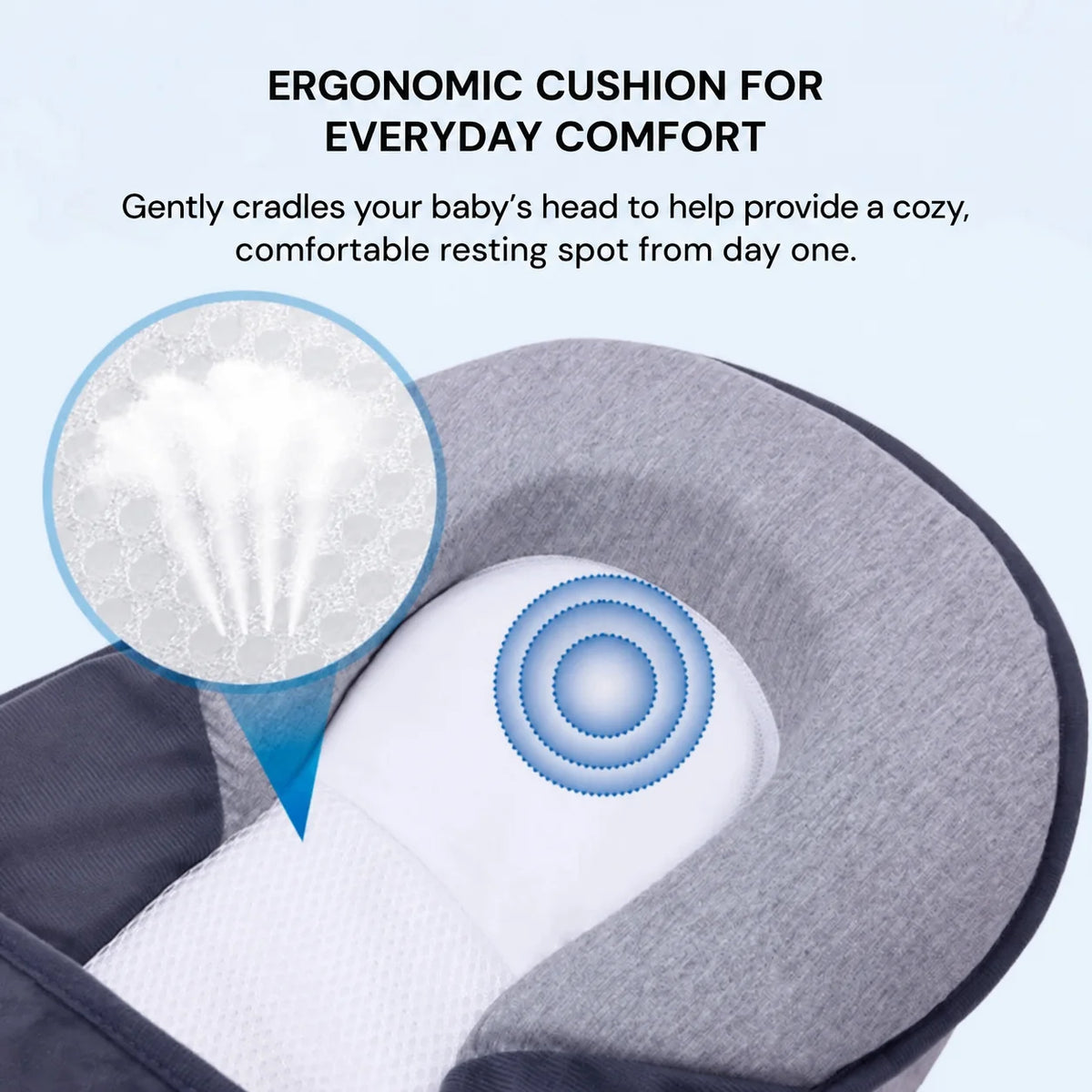 Baby Incline Cushion 15-Degree Adjustable Leg Support