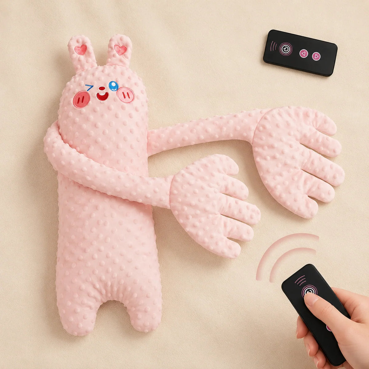 Baby Sleep Plush 3 Patting Modes Remote Control