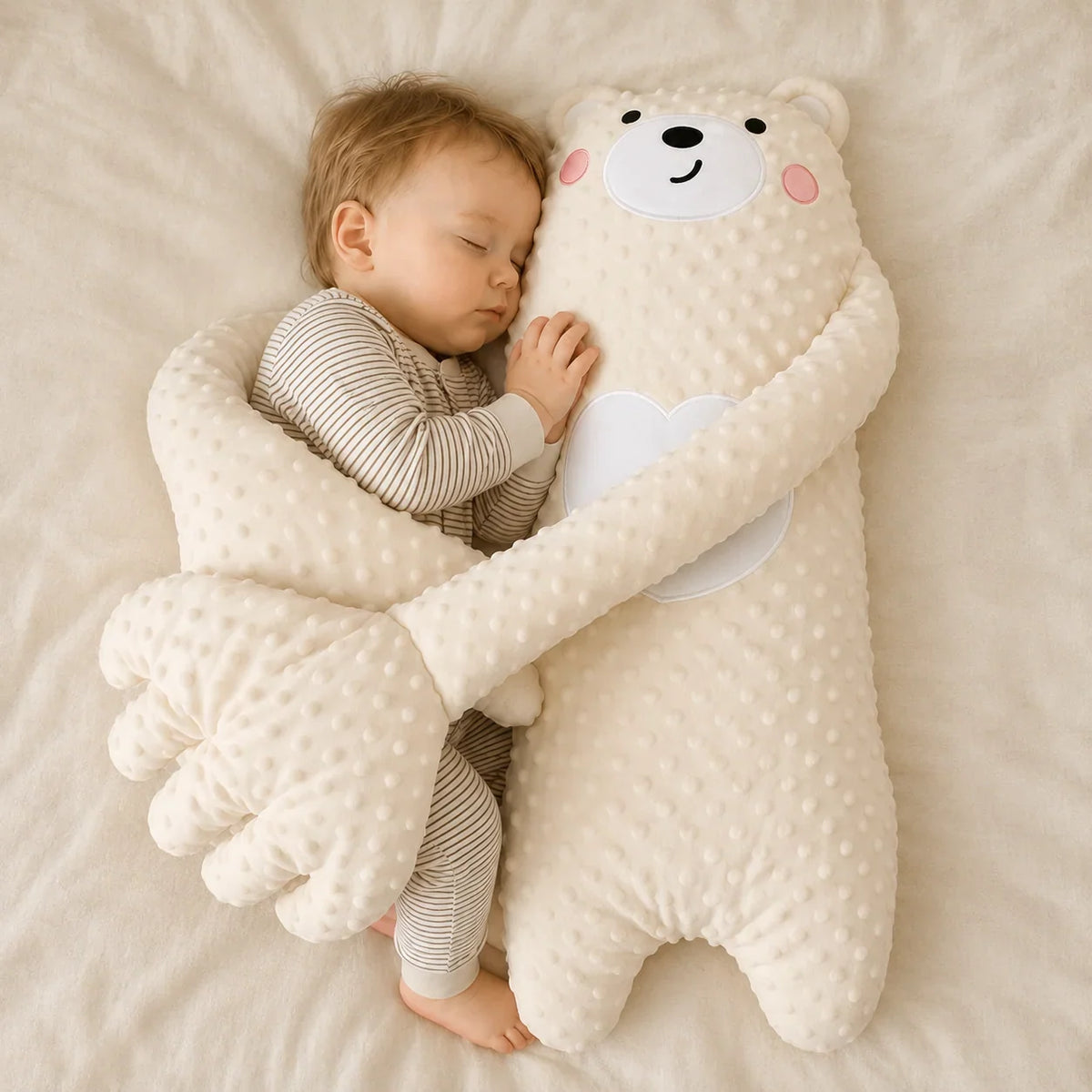 Baby Sleep Plush Toy Rhythmic Patting Remote Control
