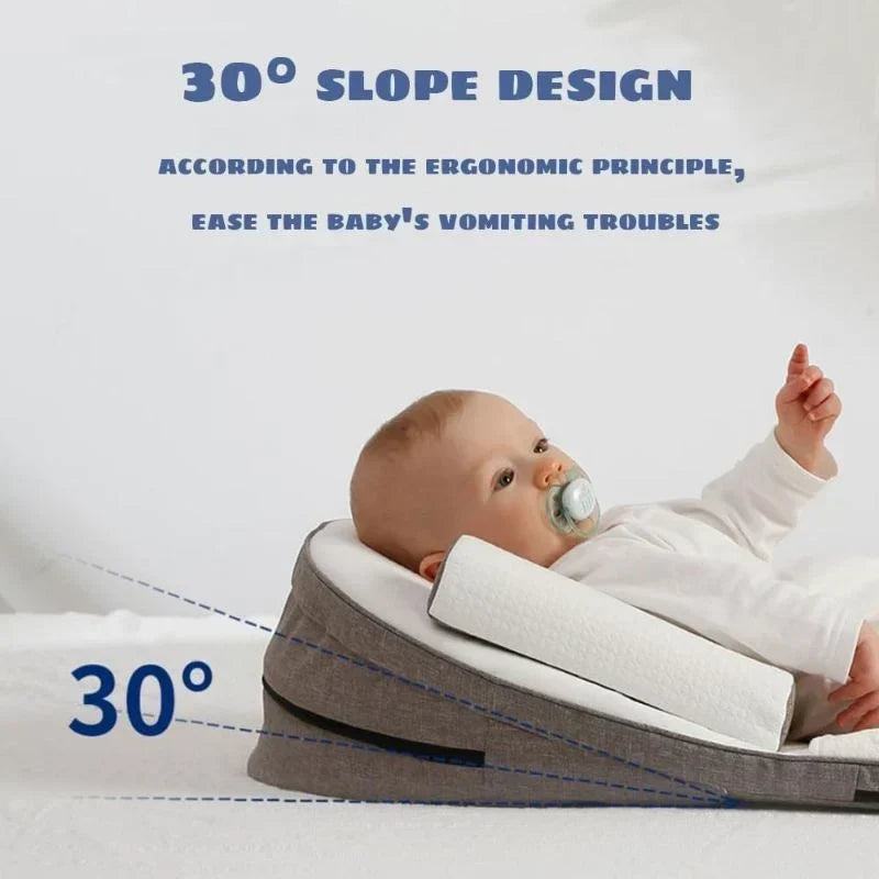 Baby Wedge Pillow Memory Foam Removable Washable Cover