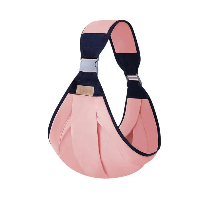 Baby Wrap Carrier Adjustable Front & Hip Carry Up to 44 Pounds
