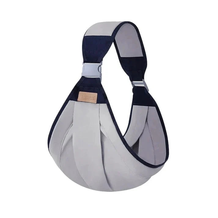 Baby Wrap Carrier Adjustable Front & Hip Carry Up to 44 Pounds