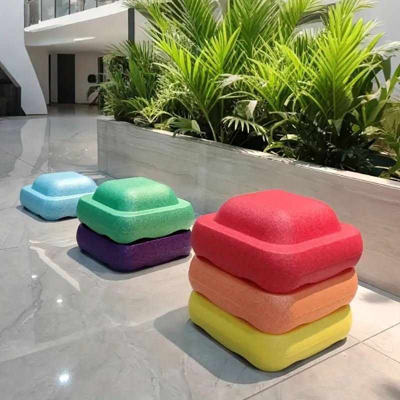Balance Blocks Durable Plastic Indoor & Outdoor Play