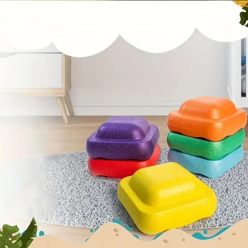 Balance Blocks Durable Plastic Indoor & Outdoor Play